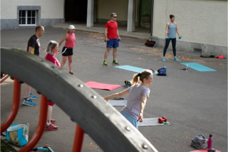 Outdoortraining CATFIT - Gruppe Catherine Conzett